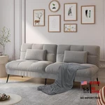 Convertible Sofa BED,68 Fabric Couch With Adjustable Backrest,loveseat Grey. Fixed Price $236.97.