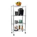 Mind Reader Storage Shelves Garage Wheels MET4TWHEEL-SILVER. Fixed Price $71.42.