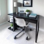 Floortex Polycarbonate Rect Chair Mat For Carpets Clear Size 48 53 Inch. Fixed Price $188.42.