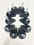 S&w Polymounts TNYLB44 Nylon Base Swivel Stud Heavy Duty Level -lot Of 10. Fixed Price $99.99.