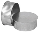 Imperial Manufacturing GVL0270 4" End Cap Round Crimped - Set Of. Fixed Price $12.99.
