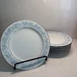 Noritake Milford Salad Plate 2227 Platinum Trim Set Of 8". Fixed Price $39.99.