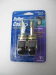 Waxman 2650 Roller Caster, 1-1/4" Stem Black Wheel, New, (set Of 2). Fixed Price $7.99.