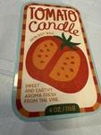 Candle Tin 100% Soy Smells Like Vine Tomatoes Nwot -free Shipping. Fixed Price $16.00.