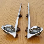 Fender Gun Sight Mohawk Trim Molding 49 50 51 52 53 54 Ford Chevy Desoto Mopar. Fixed Price $421.11.