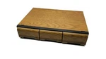 Vintage Cassette Tape Storage Case 42 Holder Faux Wood Finish 3 Drawer Cabinet. Fixed Price $29.99.