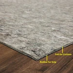 Dual Surface Felt & Rubber Non-slip Backing Rug Pad Carpet. Fixed Price $96.80.