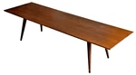 60" Mccobb Design Planner Group Birch Wood Coffee Table Bench Vtg Mcm Winchendon. Fixed Price $650.00.