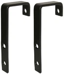 1-1/4" Bunk Bed Ladder Hooks Black Finish Over 11 Ga. Steel W X 3-1/2" High. Fixed Price $5.16.