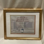 Dax Document Frames Solid Wood Wall Mount 2 Sizes. Fixed Price $25.00.