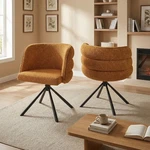 Swivel Home Office Desk Chairs Set 2 Upholstered Dining Vanity Accent. Fixed Price $149.99.