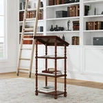 Butler Specialty Masterpiece Library Stand In Medium Brown. Fixed Price $679.00.