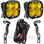 Baja Designs Squadron Pro Amber Led Lights, Ditch Hood Brackets For 16-23 Tacoma. Fixed Price $520.90.