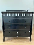 Dream On Me Marcus Diaper Changing Table With Drawers (black). Fixed Price $135.00.