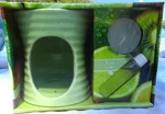 Ceramic Oil Wax Warmer Tea Light Porcelain 4 Kiwi Lime Nos. Fixed Price $9.99.