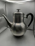 Vintage Fancy Oneida Custom 18/8 Stainless Steel Coffee/tea Pot Black Handle. Fixed Price $14.99.