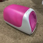 Hipce Y2K & Dvd Storage Box One Touch Sliding Door Holds 60 Cds Pink. Fixed Price $49.99.