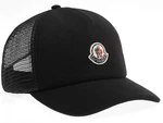 New Moncler Black Techno Cotton Felt Logo Baseball Cap Hat Unisex. Fixed Price $284.99.
