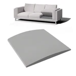 Couch Cushion Support For Sagging Seat, 20"X20"X2" 40D High Density Curved Fo.... Fixed Price $22.55.