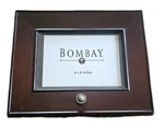 Bombay Company Wooden Photo Storage Box W/ Display Frames 4X6 Organizer 2001. Fixed Price $29.99.