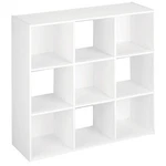 Storage Organizer Closetmaid 9 White Stacker Clothes Modular Cubes. Fixed Price $80.00.