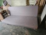 Ikea Futon Sofa Bed And Mattress With Cover Additional Gray. Fixed Price $150.00.