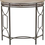 American Homes Collection Rosalie Copper And Red Maple Console Table. Fixed Price $146.76.