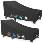Outdoor Lounge Chair Cover 80 X 32 Inch Pack Waterproof Zettum Patio Chaise. Fixed Price $89.99.
