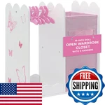 Emily Rose 18 Doll Open Wardrobe Closet - Butterfly Collection Storage 5. Fixed Price $74.64.