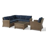 5PC Outdoor Furniture Set,right&left Loveseat, Corner&arm Chair, Coffee Table. Fixed Price $2551.65.