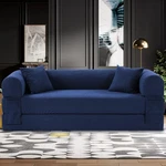 4-IN-1 Folding Convertible Sofa Bed,pull Out Futon Sleeper No Assembly. Fixed Price $219.55.