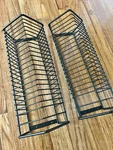 Two Atlantic 24 Cd Storage Racks Metal Wire Tower - Tabletop / Wall Mount 13.75. Fixed Price $49.00.