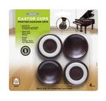 Slipstick CB605 Small Furniture Wheel Caster Cups/floor Protectors With Non S.... Fixed Price $14.00.