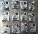 Shepherd Black 1/2" Rubber Chair Leg Furniture Tip Feet- 12 Pack. Fixed Price $10.95.
