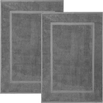 Mat Floor Towel Set Absorbent Cotton Hotel Spa Shower/bathtub Pack Of 2. Fixed Price $21.28.