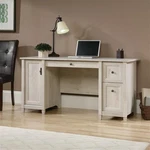 Sauder Edge Water Engineered Wood Computer Desk Chalked Chestnut. Fixed Price $198.99.