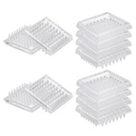 12PCS Carpet Protectors Spiked Caster Cups 1.89" Square Furniture. Fixed Price $15.55.