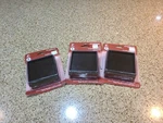 Lot Of 3 Shepherd Hardware Rubber Furniture Cups Inch Square 2 Count, Brown. Fixed Price $17.95.