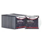 Innovera 85825 Cd/dvd Slim Jewel Cases, Clear/black, 25/PACK. Fixed Price $14.13.