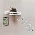 Wall-mounted Rack With 4STEPS,WALL Climber Set,cat Furniture. Fixed Price $22.99.