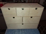 Ikea Moppe Mini Storage Chest, Birch Plywood, 16 7 12 " Brand New-. Fixed Price $29.99.