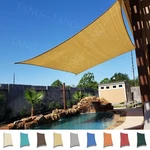 Permeable Shade Sail Patio Awning Outdoor Garden Pool Sun Canopy Shelter Cover. Fixed Price $84.54.