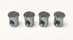 Ikea Cross Dowel Nut Sleeve Part #108903 Original 4 Pack. Fixed Price $9.89.