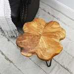 Greenage Rustic Cedar Root Live Edge Coffee Table With Hairpin Legs Heavy Thick. Fixed Price $68.24.