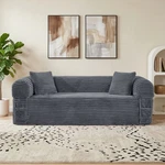 2-IN-1 Convertible Sleeper Sofa Bed,futon Boneless Floor Couch For Living Room. Fixed Price $209.09.