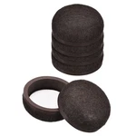 20PCS Furniture Sliders 1/4" Formed Felt Round Sliding Pads Brown. Fixed Price $18.94.