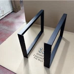 2 Pcs Square Reinforced Steel Office Table Legs Diy Max Load 1000 Lbs Heavy. Fixed Price $47.99.