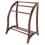 Winsome Wood Quilt Rack 3 Rungs, Antique Walnut, Blanket/towel Holder. Fixed Price $83.41.