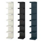 Ikea Wall Shelf Unit Black Brown 11 3/4X74 " Vertical/horizontal. Fixed Price $77.99.