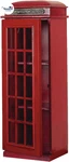Wooden Telephone Room Storage Unit Vintage London Booth 2 Shelf Cabinet,. Fixed Price $152.10.